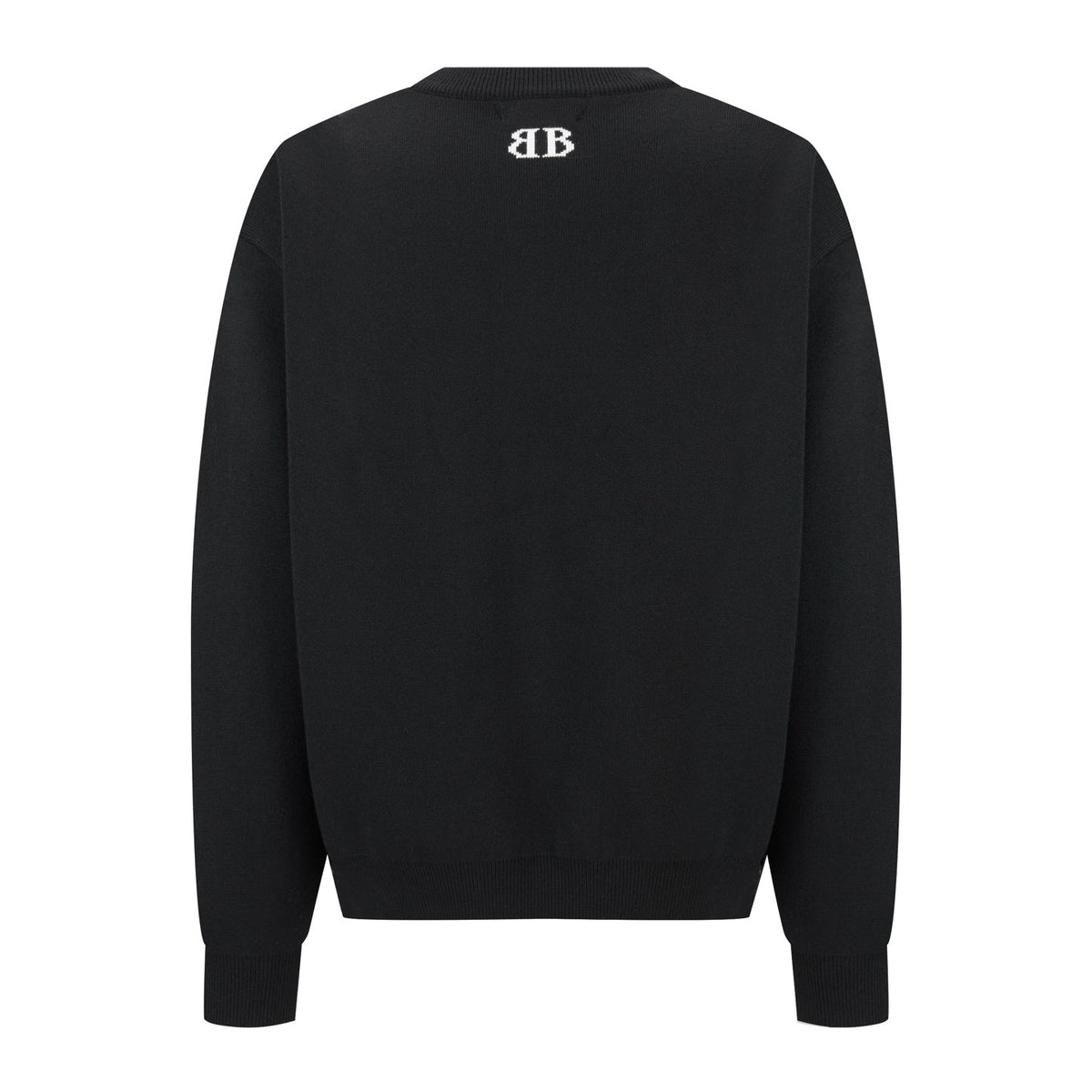 Balenciaga 25 Sweater Black Wool 0002