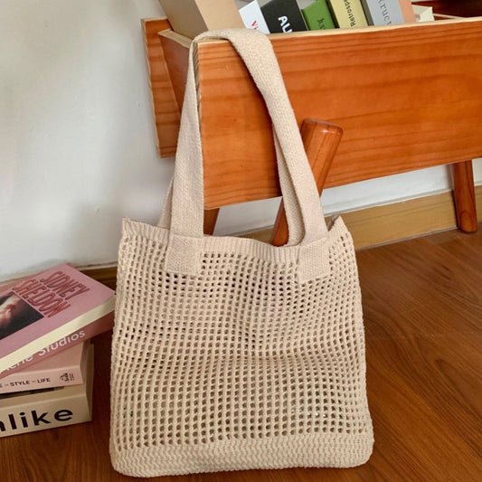 Crochet Tote Bag Summer Niche Knitted Bag
