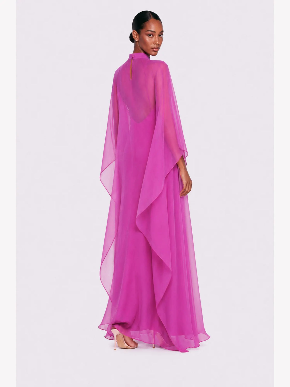 Victoria Ethereal Sheer Maxi Dress