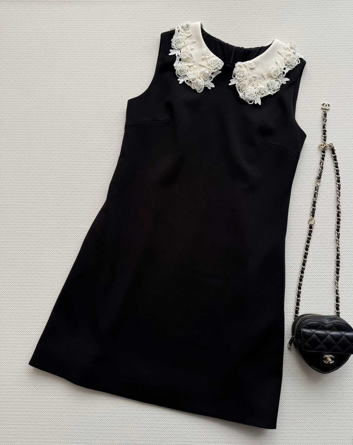 CC 26SS Sleeveless Dress Black Polyester 352966