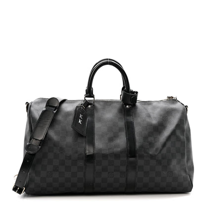 Damier Graphite Keepall Bandouliere 45
