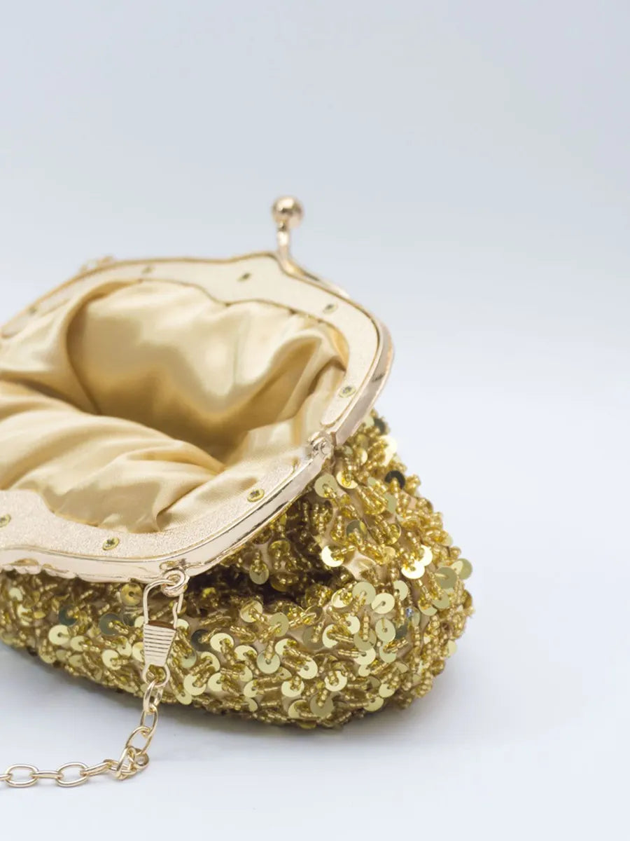 Jessamine Handmade Beaded and Sequined Bag