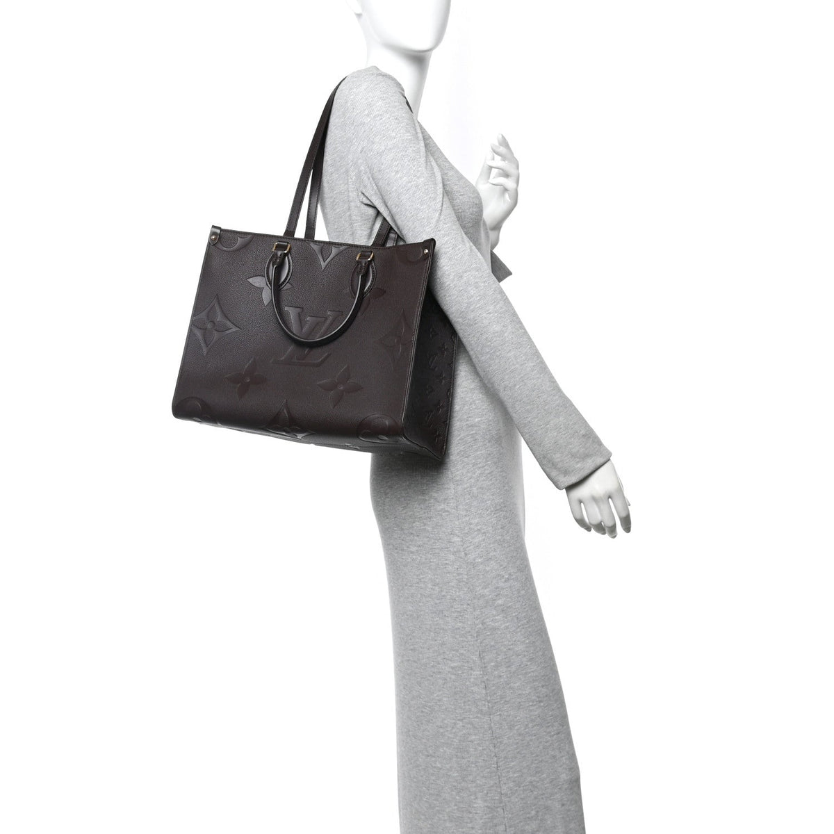 Empreinte Monogram Giant Onthego MM Chocolate