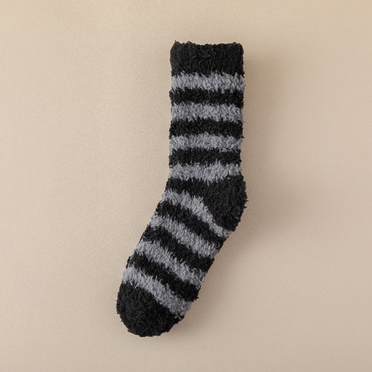 Rufia - Colorful Striped Towel Socks