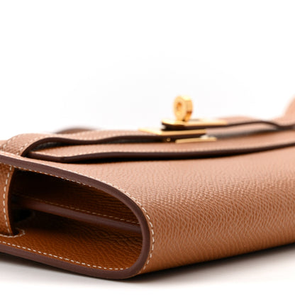 Epsom Kelly Wallet To Go Gold