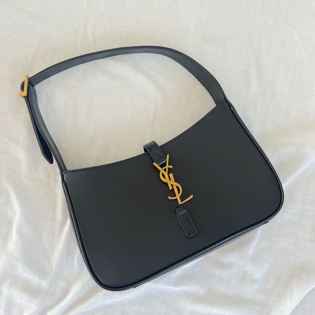 Saint Laurent 5A7 logo-plaque shoulder bag