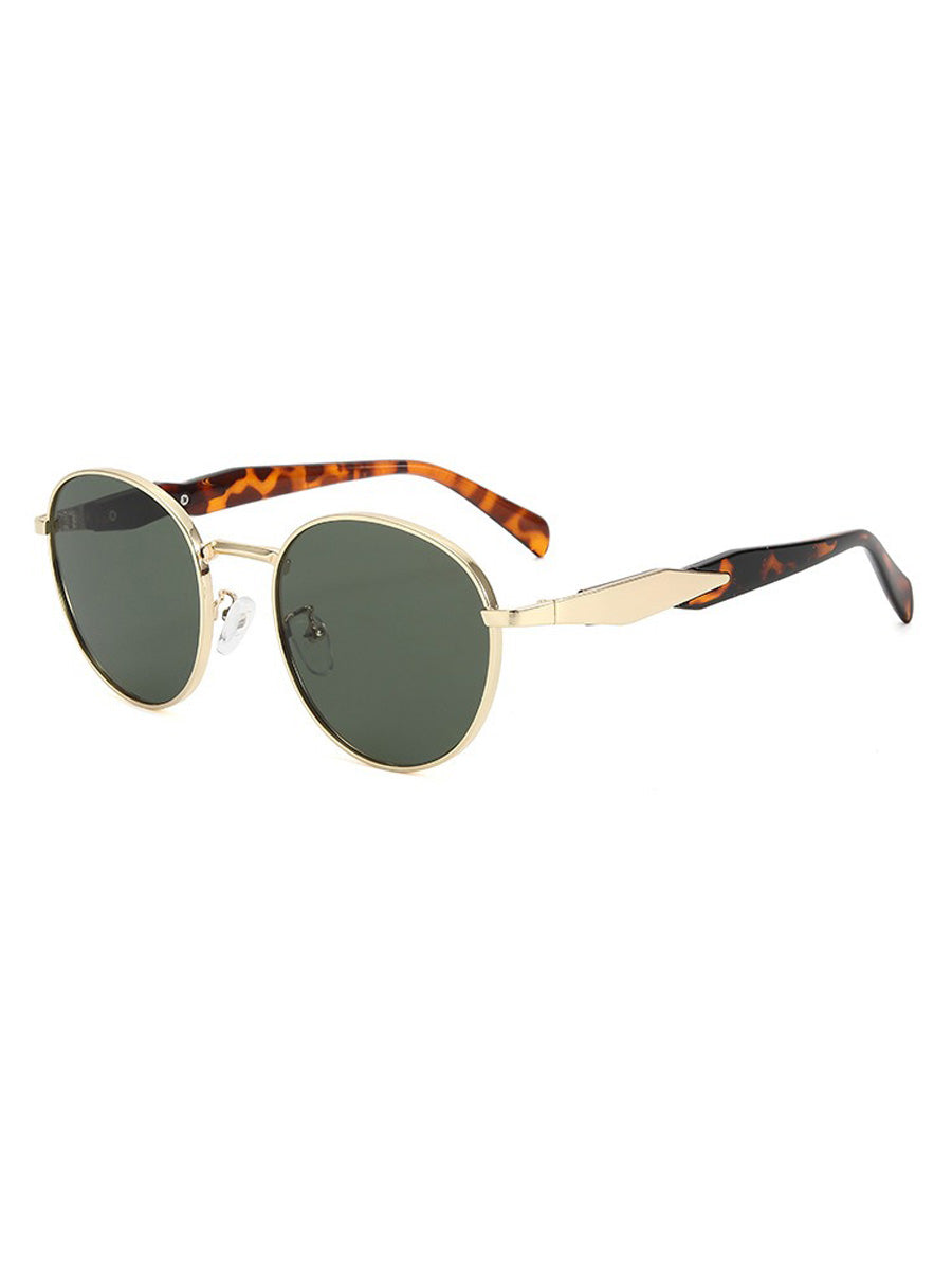 Selena Stylish Round-Frame Sunglasses