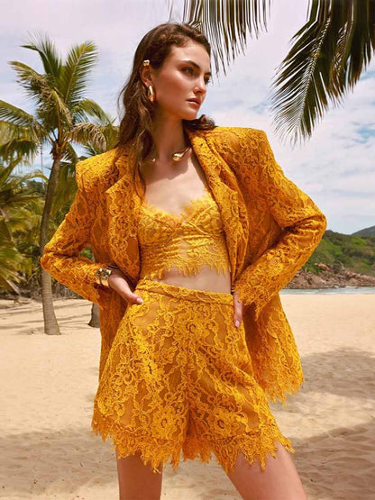 Rosalind Lace Three Piece Set