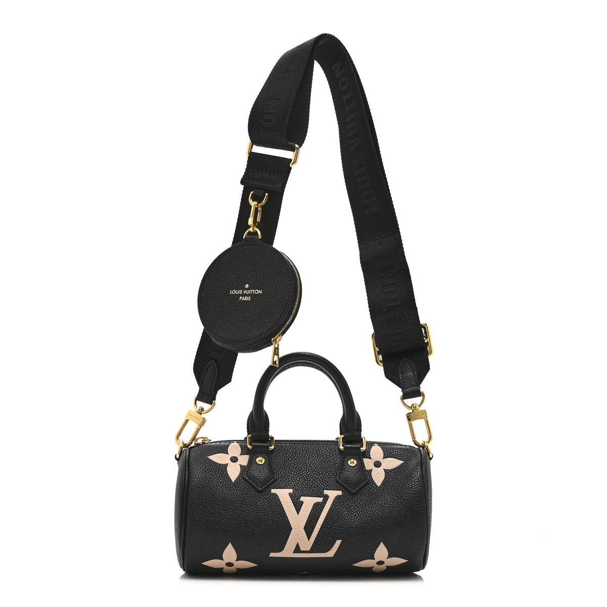 Empreinte Monogram Giant Papillon BB Black Beige
