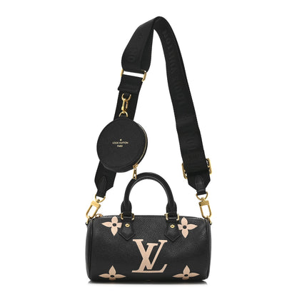Empreinte Monogram Giant Papillon BB Black Beige
