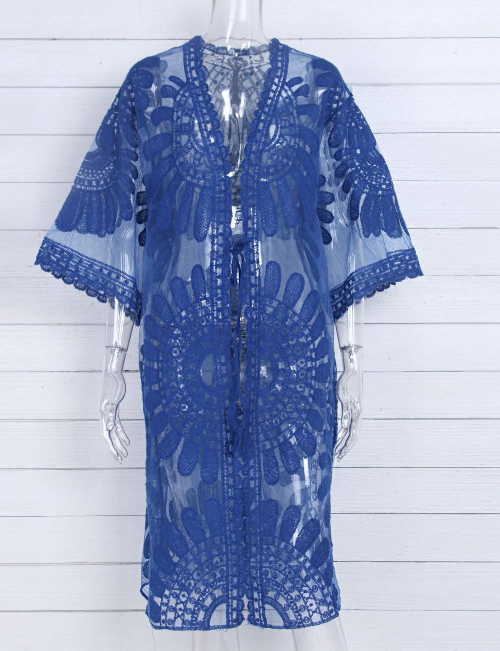 2018 New  Arrival Sun Flower Tassel Bikini Blouse