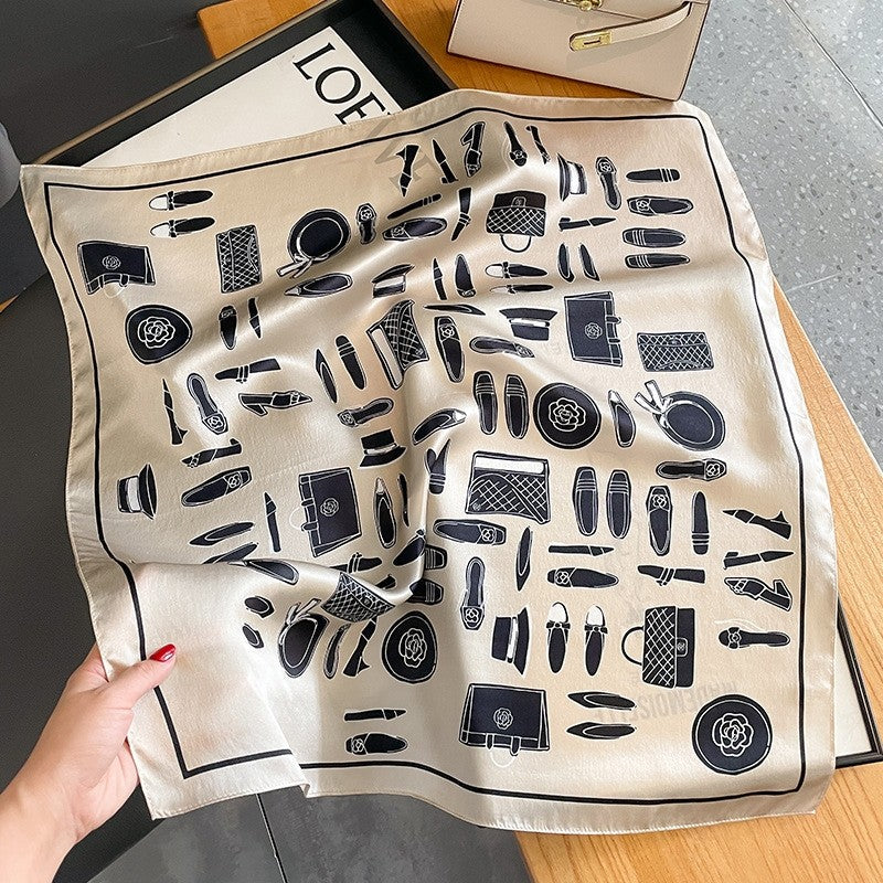 Printed   Square Scarf