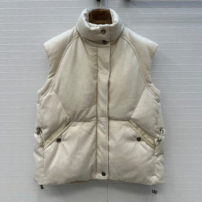 LP 25 Down Vest Ivory Wool Polyester 304335
