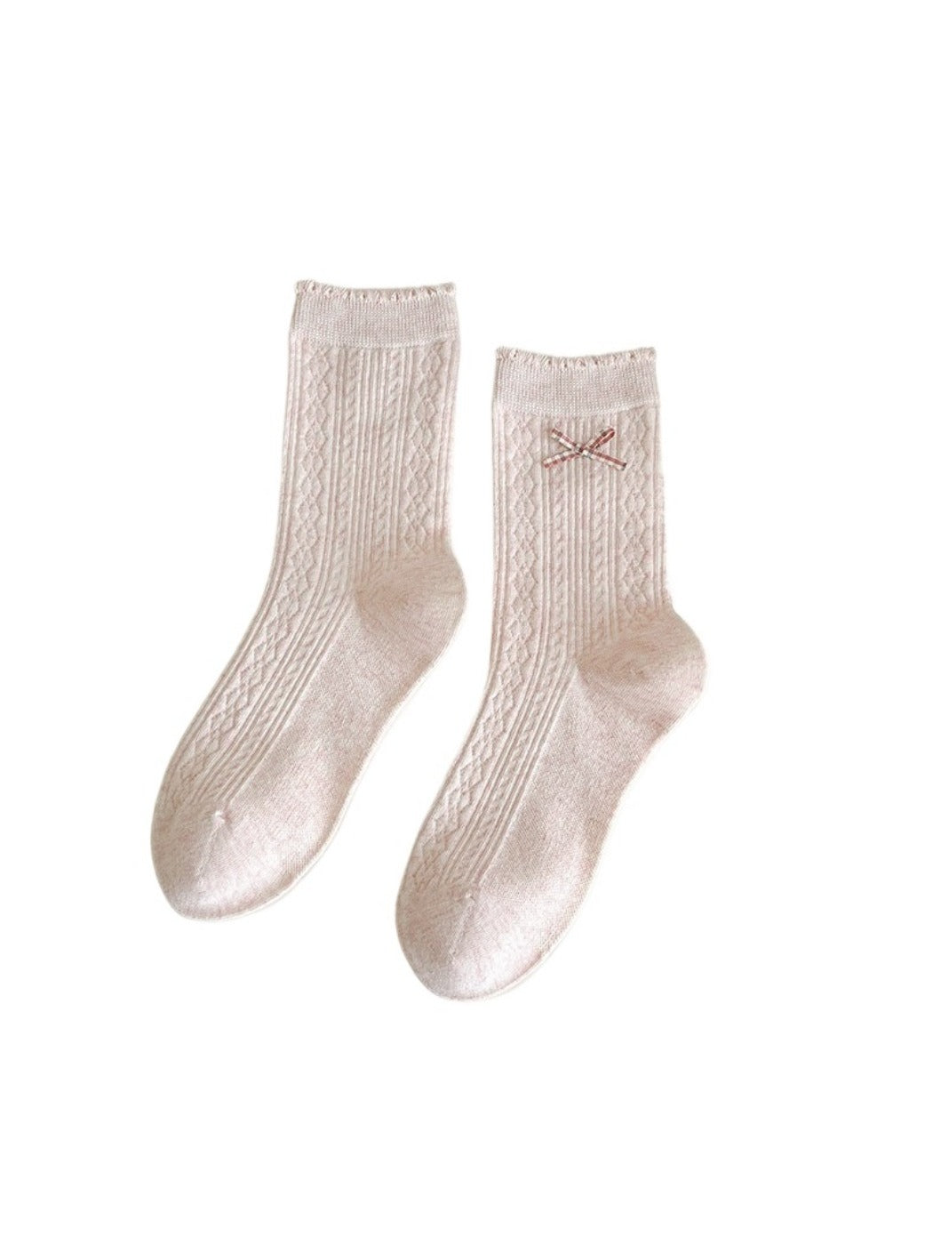 Rufia - Sweet Cozy Bow Mid-Calf Capsule Socks