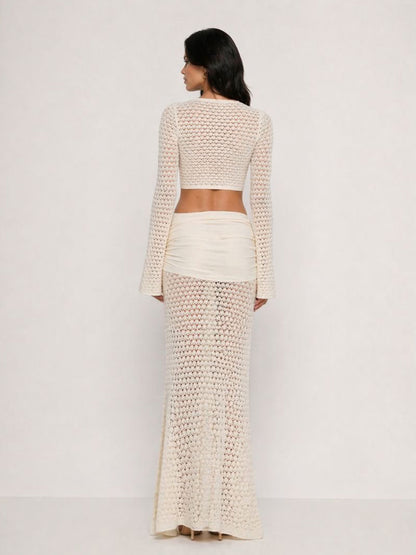 Gracelyn Elegant Resort-Style Cutout Two-Piece Set