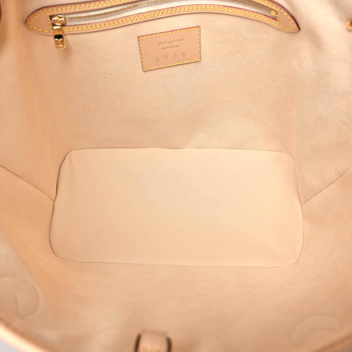 LV X TM Monogram Multicolor Neverfull MM White