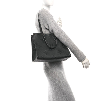 Empreinte Monogram Giant Onthego MM Black