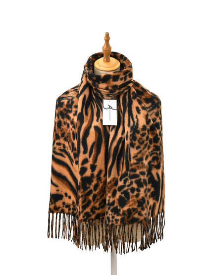 Scarvii – Wild Streak Print Scarf