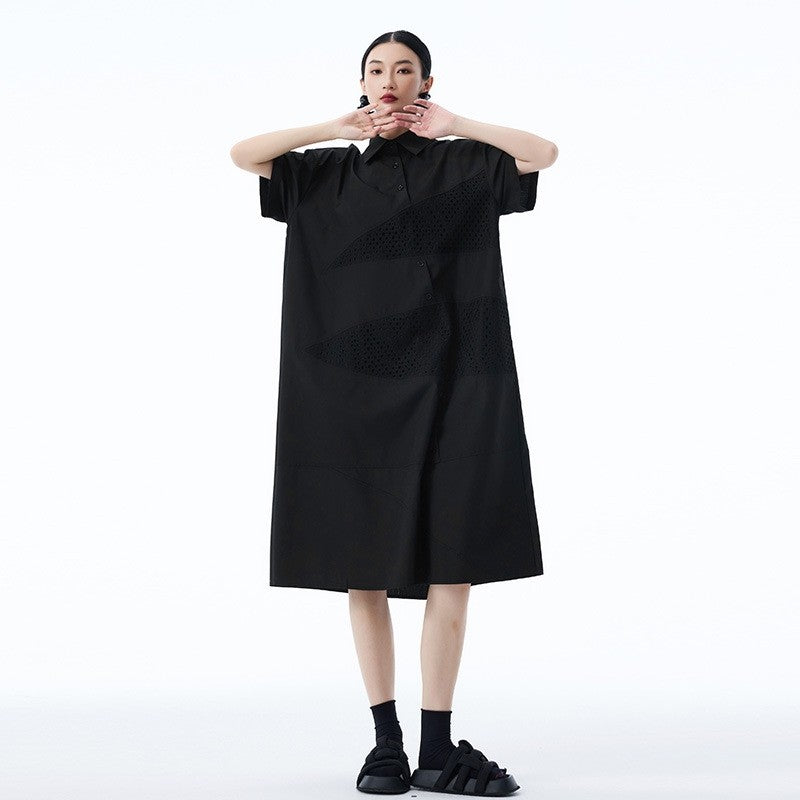 Short Sleeve Shirt Dress