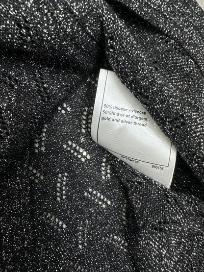 CHANEL SHORT-SLEEVE SEQUINNED KNIT CARDIGAN 269407