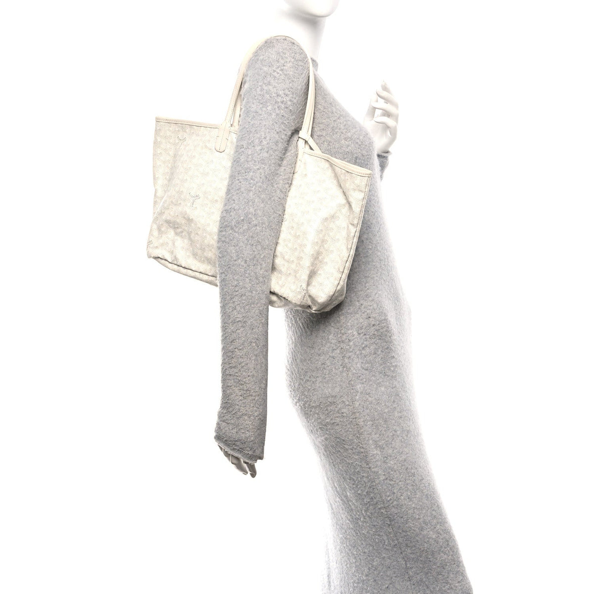Goyardine Saint Louis PM White