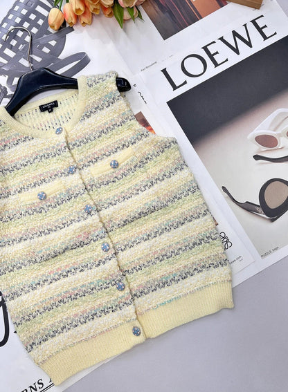 CHANEL 25S KNITTED VEST 509