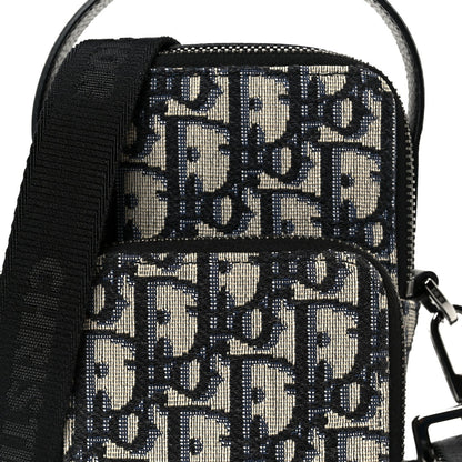Oblique Micro Rider Pouch Blue