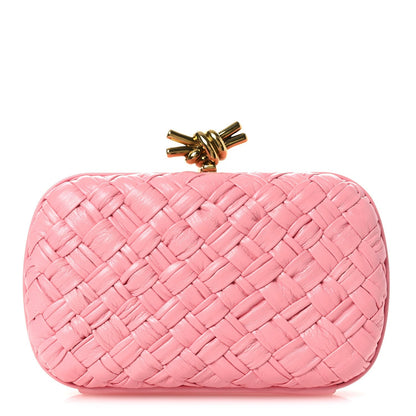 Foulard Intrecciato Minaudiere Knot Clutch Ribbon
