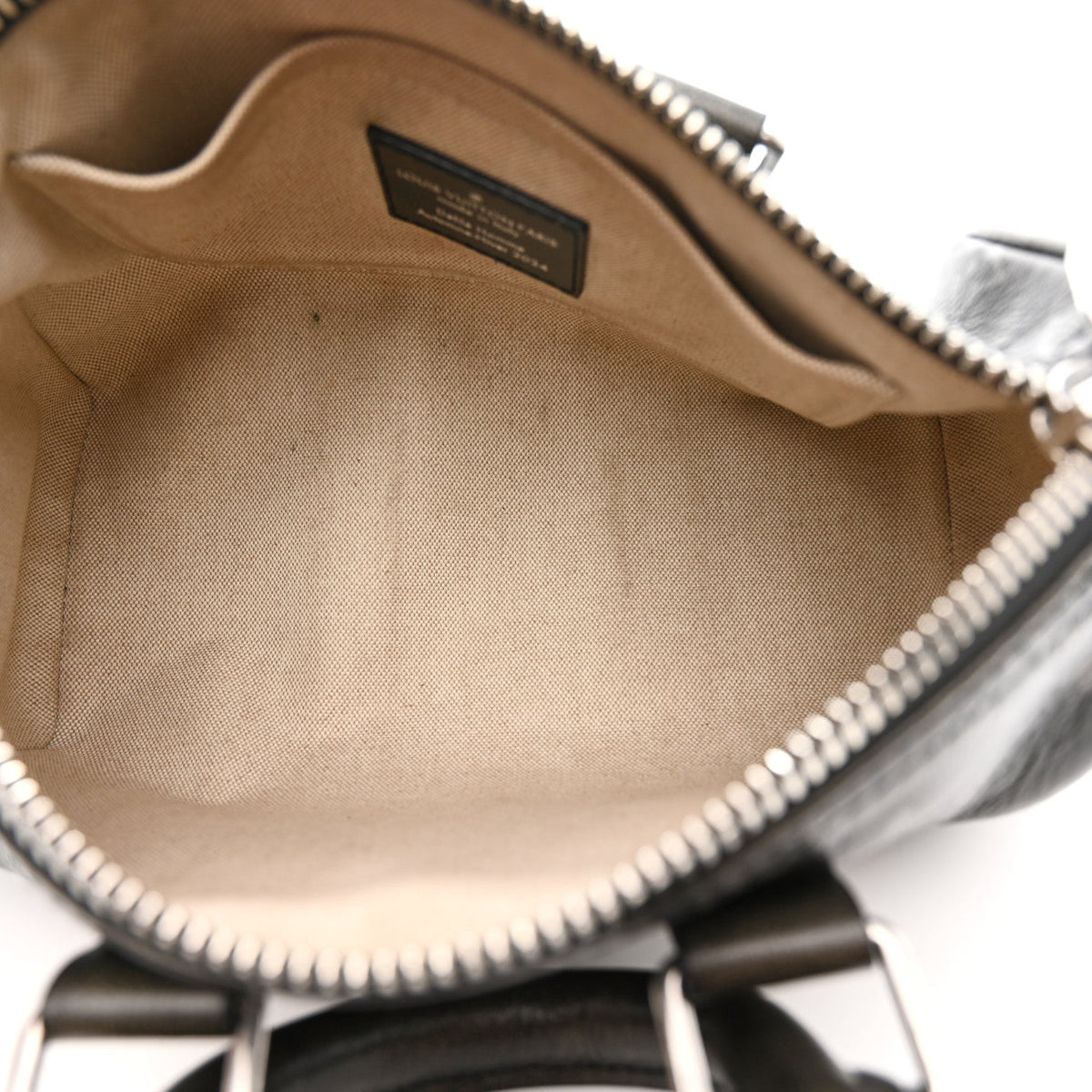 Brushed Monogram Eclipse Keepall Bandouliere 25