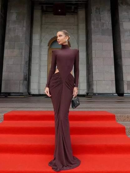 Annika Maxi Waist Revealing Dress