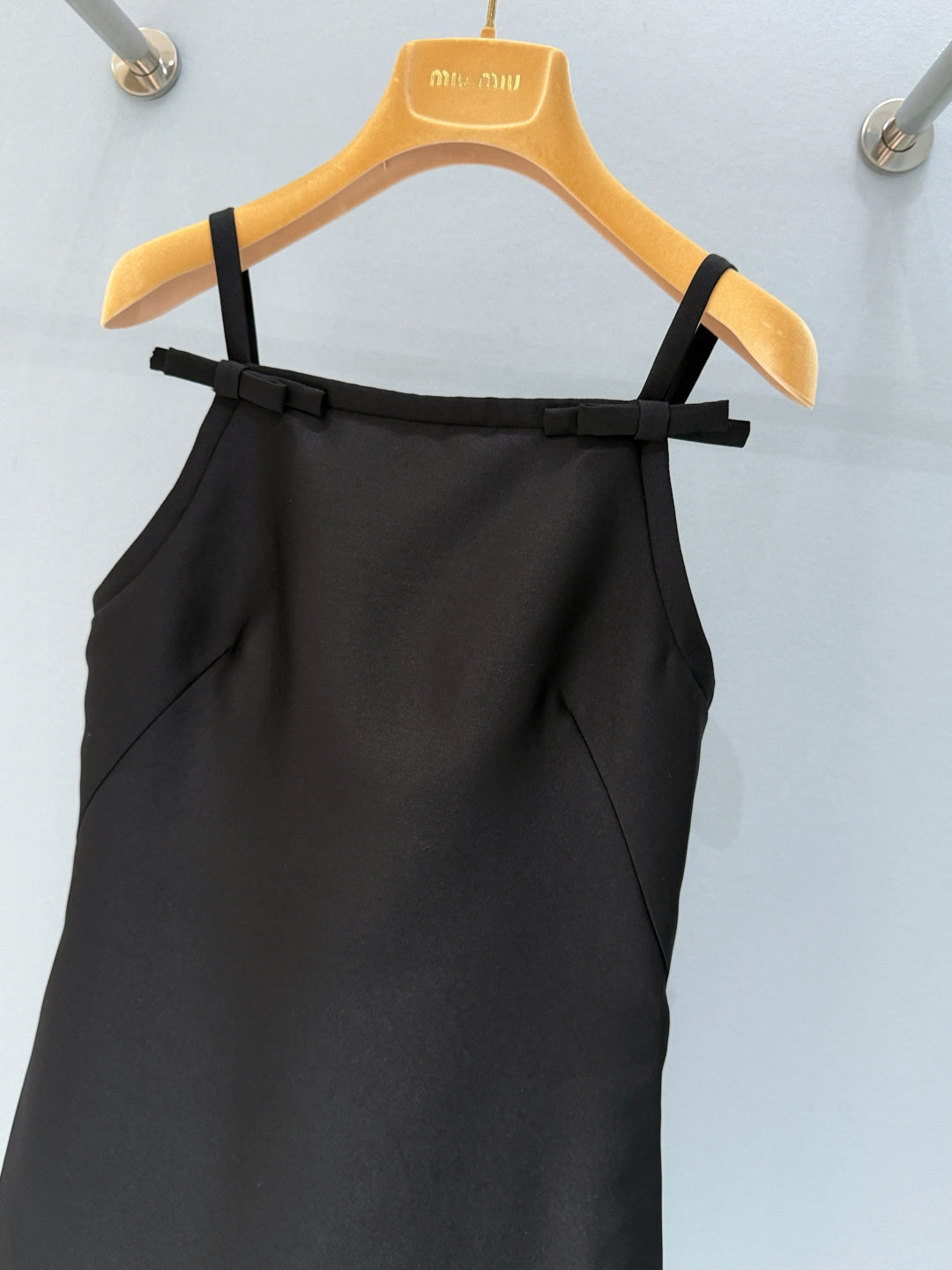 Miumiu 2026 Midi Dress Black Silk