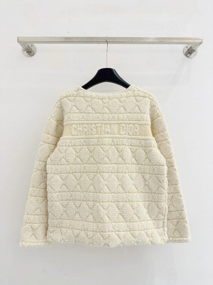 DIOR 25S BUTTONED SHEARLING COAT 599