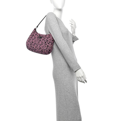 Maglia Jacquard Cleo Shoulder Bag Black Rosa