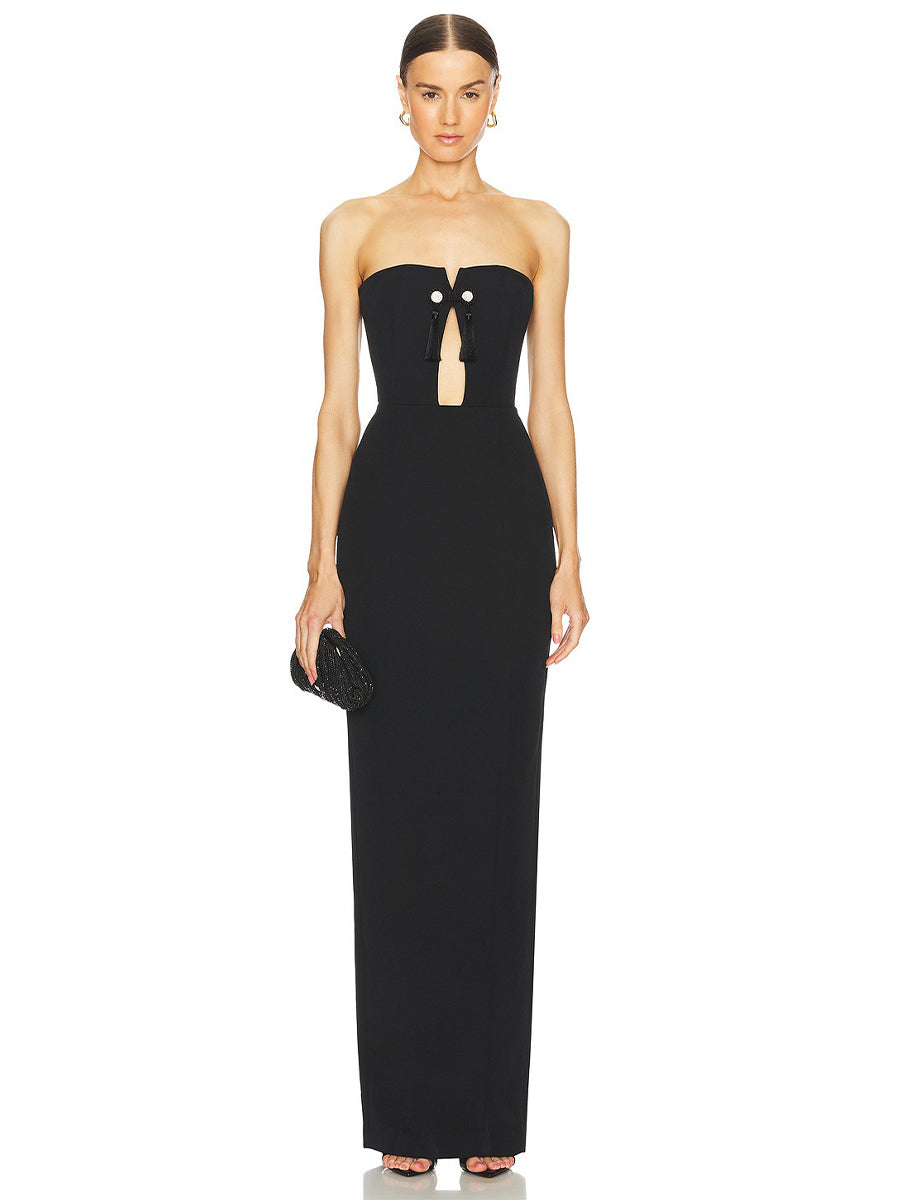 Flora Maxi Dress In Back