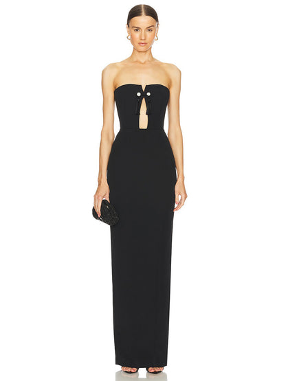 Flora Maxi Dress In Back