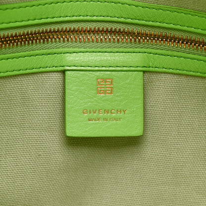 Calfskin Medium Voyou Bag Green