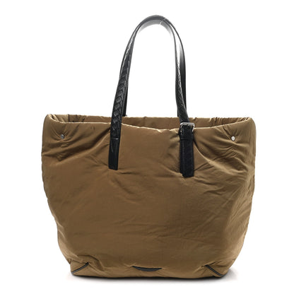 Nylon Crossroad Buckle Tote Mud