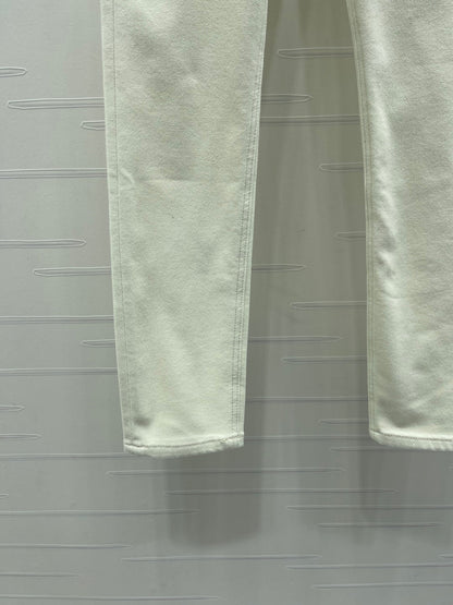 CC Slim-Fit Jeans White Pink Denim 343627