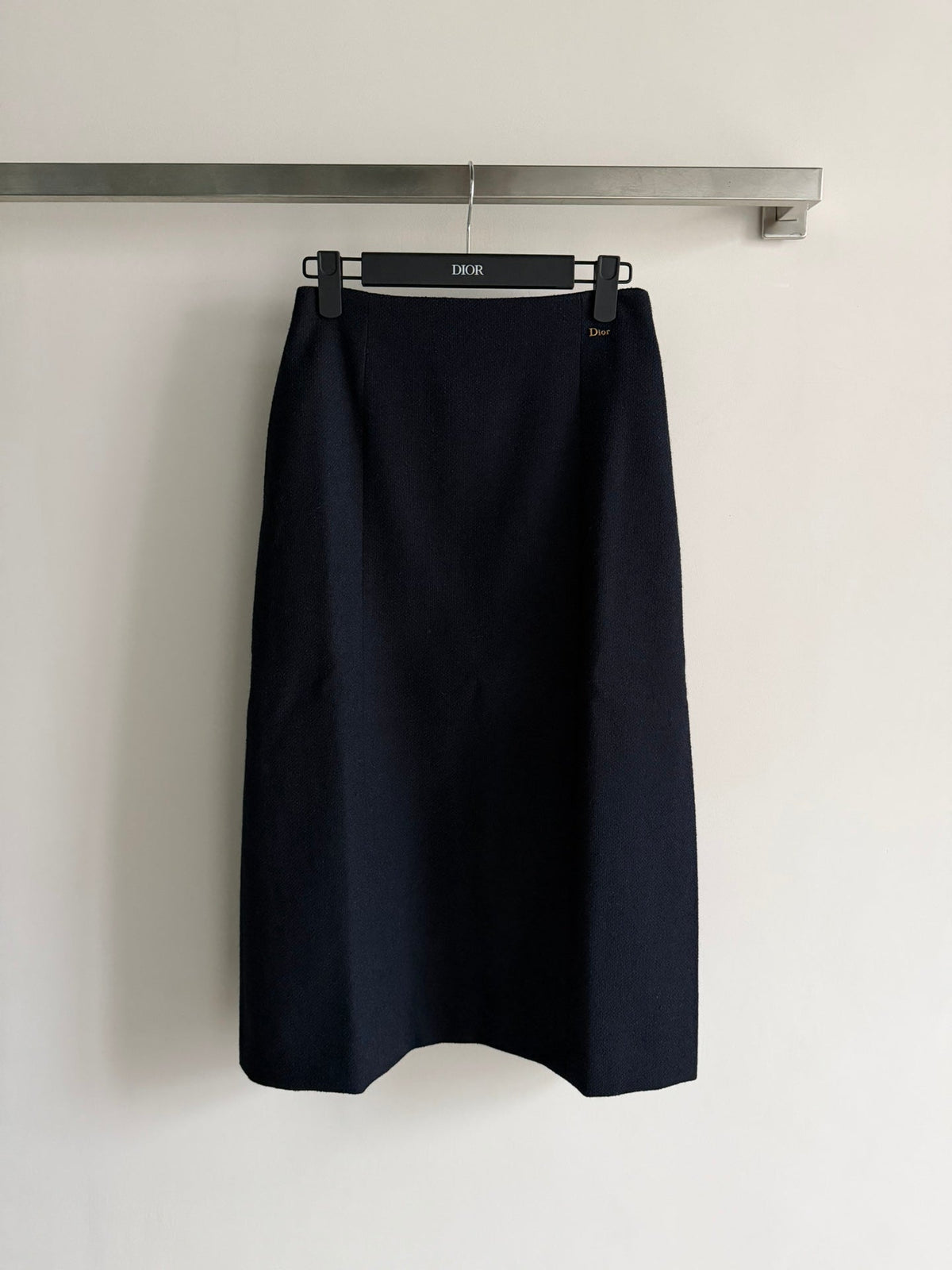 CD 26s Midi Skirt Navy Blue Cotton 352887