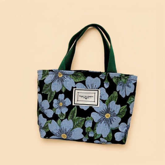 Small Colorblock Jacquard Handbag
