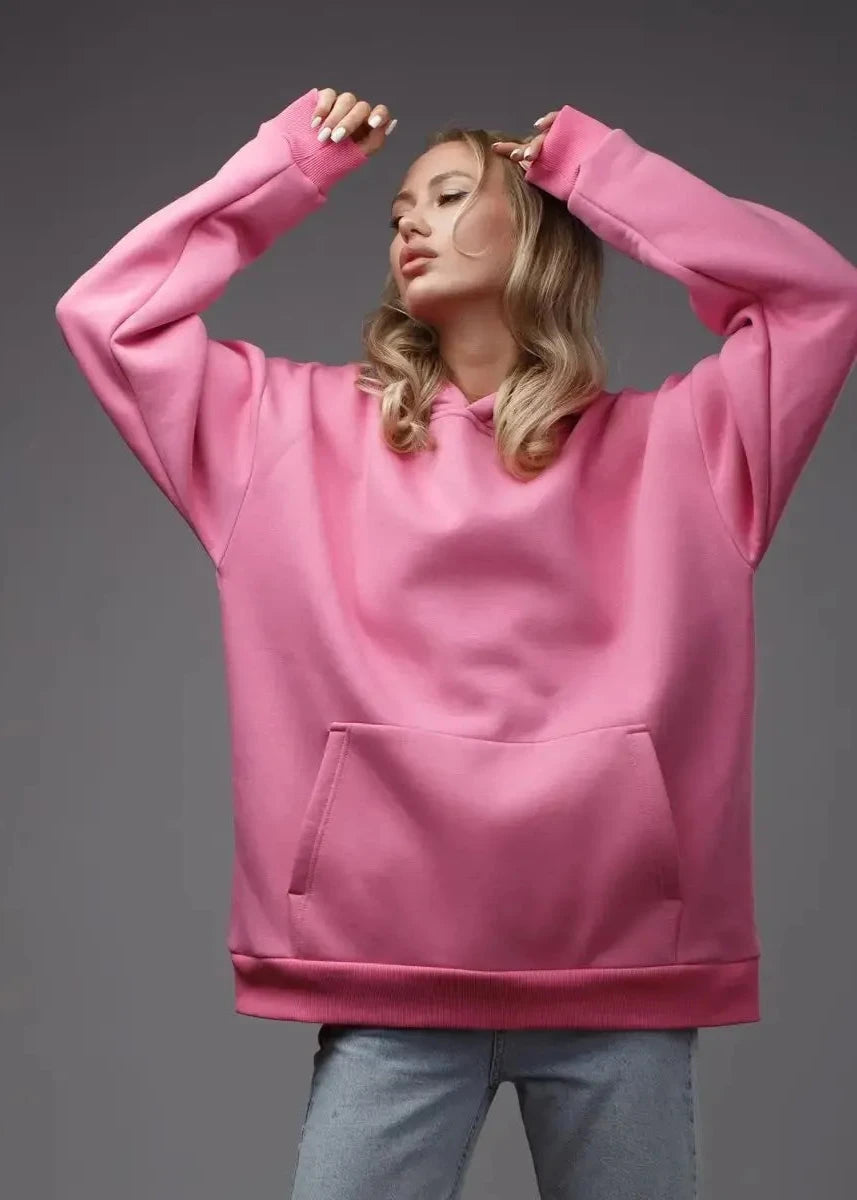 Oversized Hooded Sweatshirt Ultra Soft Fabric
