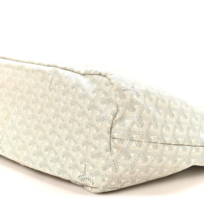 Goyardine Saint Louis PM White