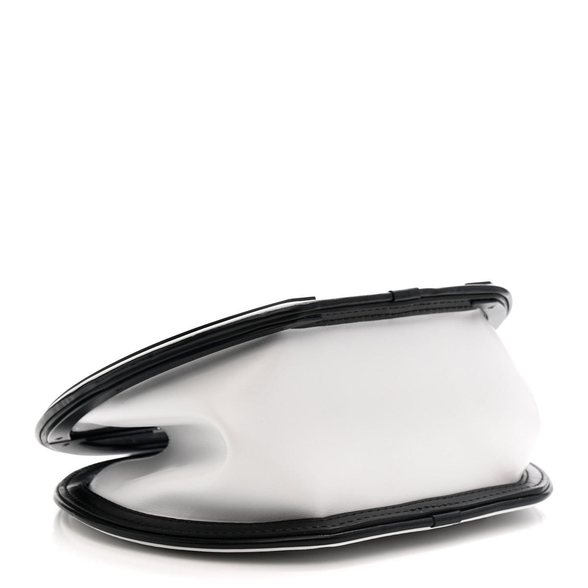 Calfskin Around Me PM White Black