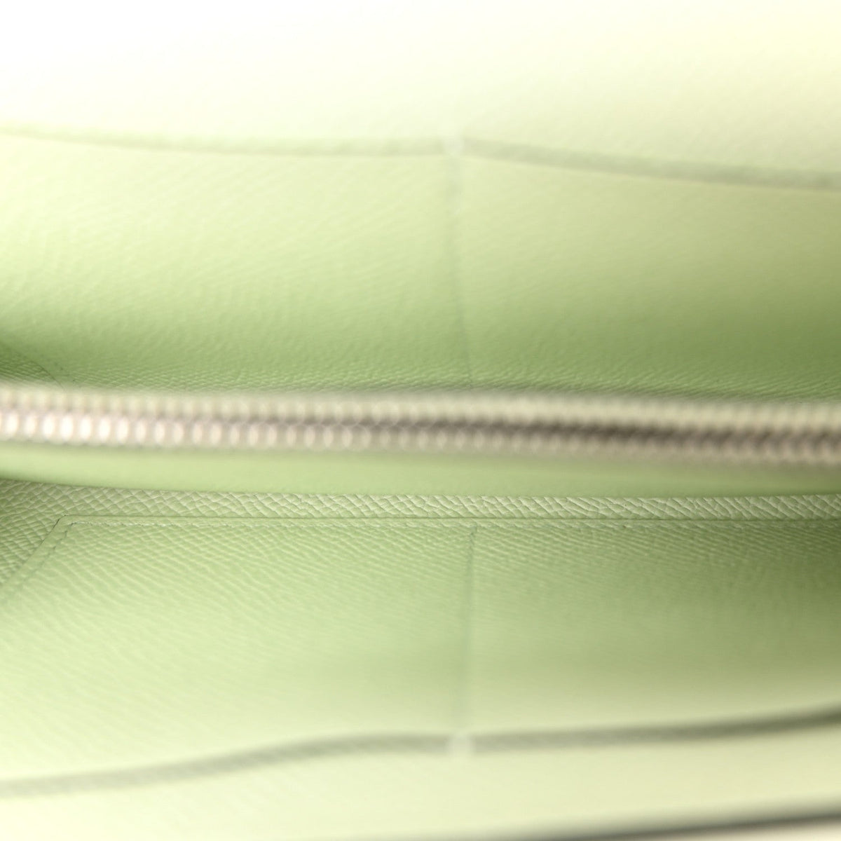 Epsom Kelly Wallet To Go Vert Fizz