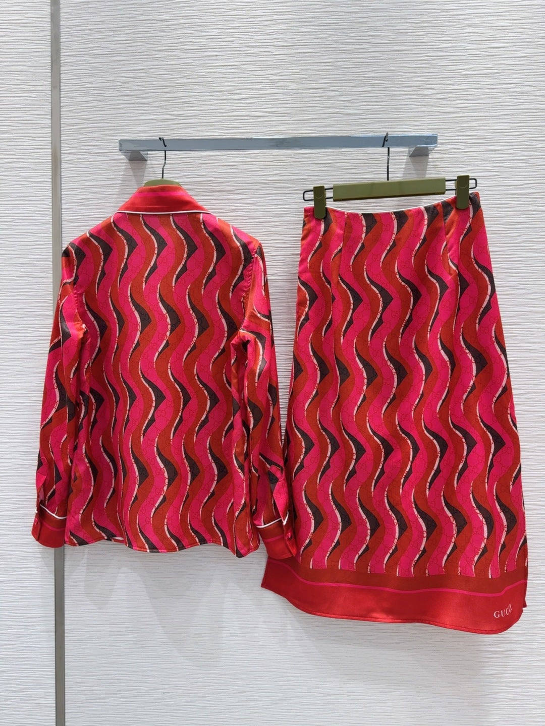 Gucci 2025 Set Rosso Ancora Red Polyester Fiber
