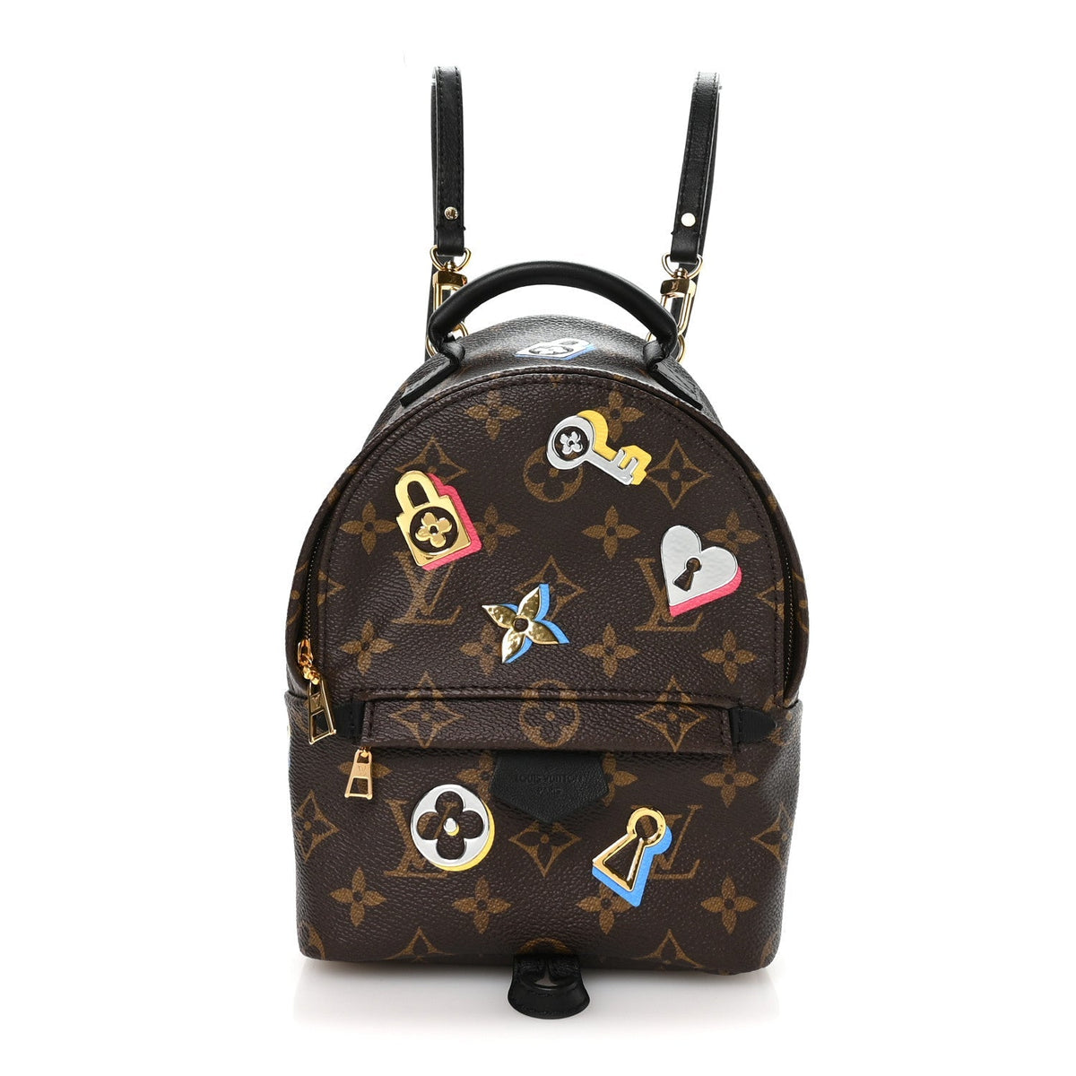 Monogram Love Lock Palm Springs Backpack Mini