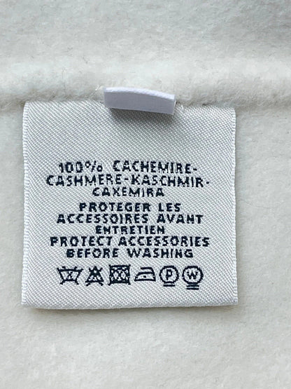HERMES 25S CASHMERE COAT WITH LEATHER BUTTONS 204