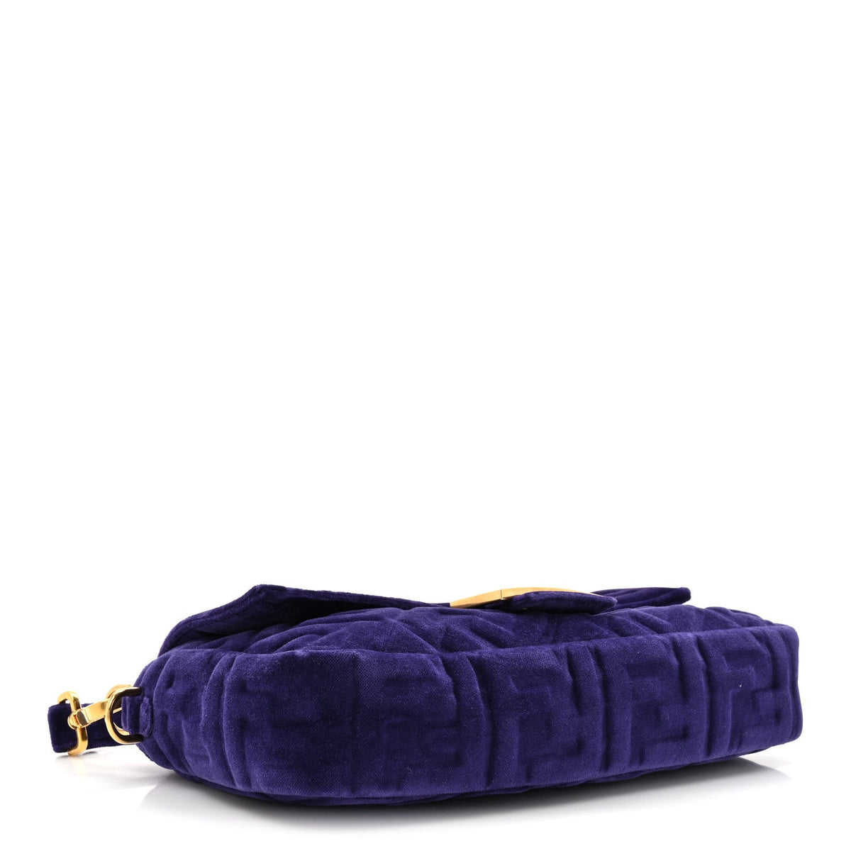 Velvet FF Embossed Baguette Viola Plus