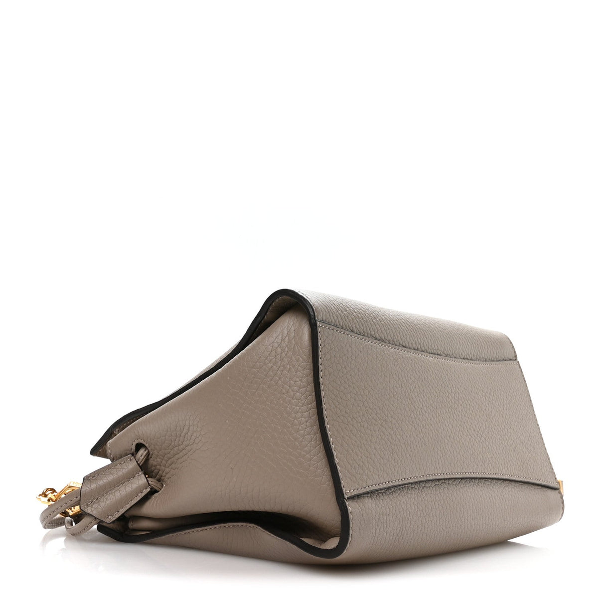 Heavy Grain Small Iris Tote Solid Grey