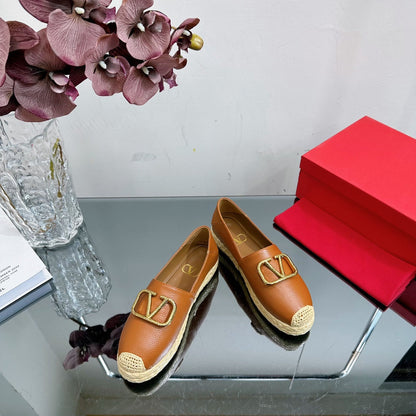 Vlogo Signature Loafer Brown Leather
